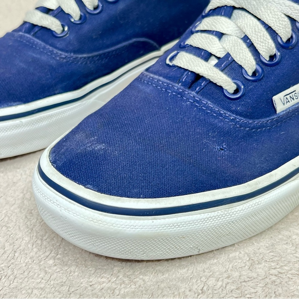 Vans Authentic Classic Low Top Sneakers-Navy Blue-Women’s 8-Casual-Sporty-Cute - Picture 8 of 9